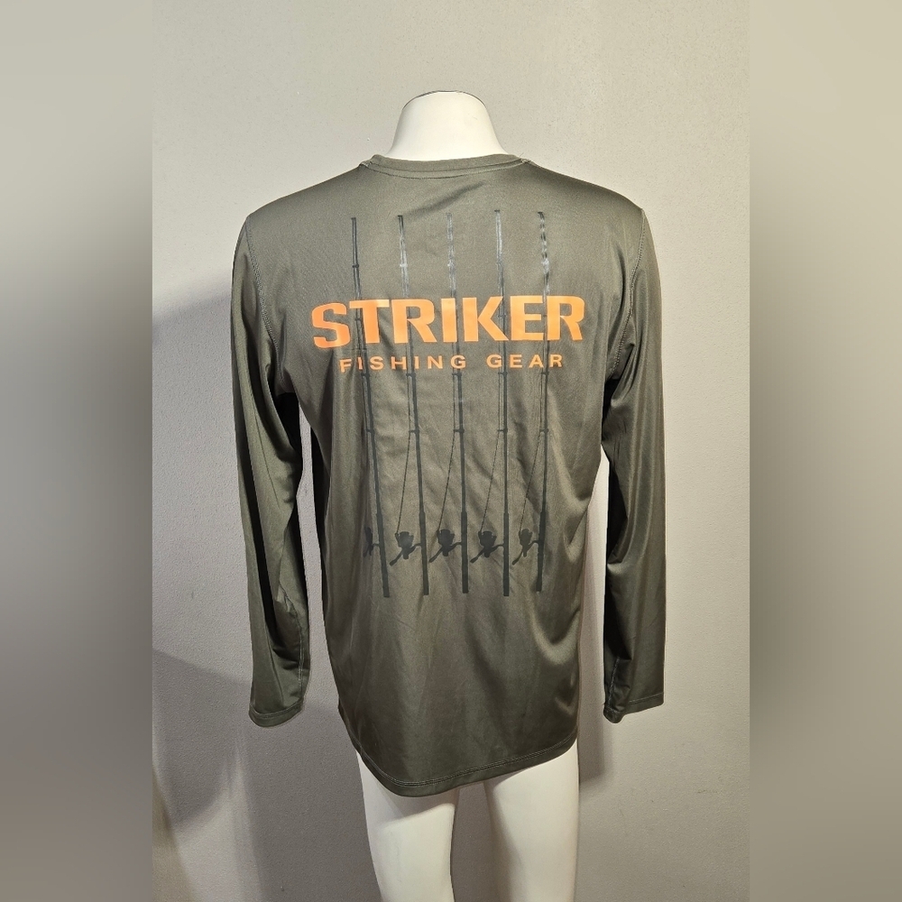 Striker Wavebreak UPF 50+ Lightweight Moisture Wicking Fishing Shirt Men's